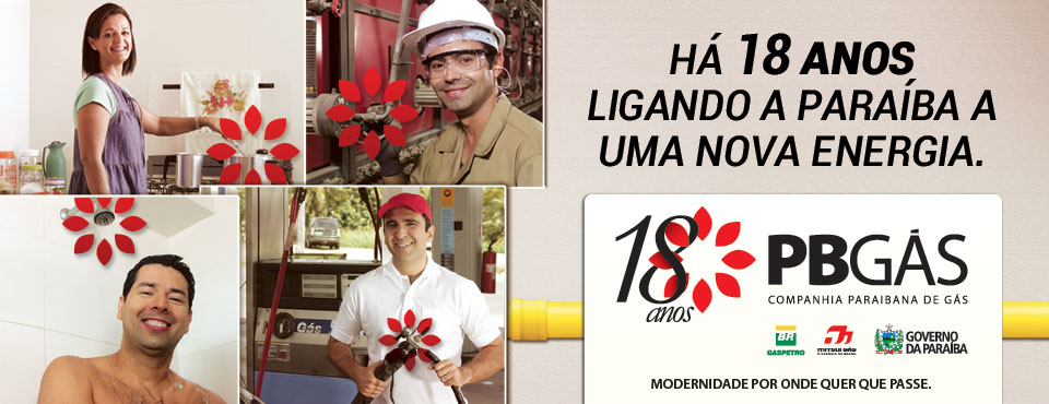 PBGÁS comemora 18 anos com atividades em outubro